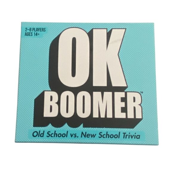OK Boomer -Old School vs. New School Trivia Game, Goliath, Includes 220 Cards - Picture 1 of 4